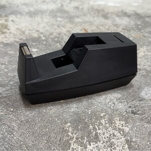 Vintage Scotch 3M C-40 Weighted Tape Dispenser Black Heavy Duty